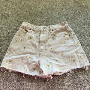 PACSUN sunflower shorts, size 25